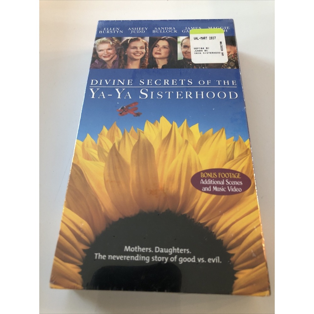 DIVINE SECRETS‎ OF THE YA YA SISTERHOOD VHS 2002 BONUS BULLOCK GARNER JUDD GOOD
